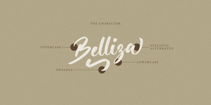 Belliza Font Poster 9