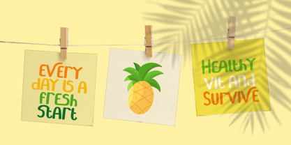 Double ananas Police Poster 7