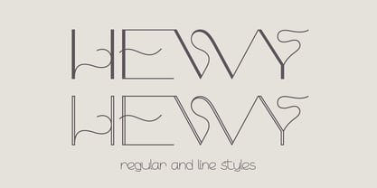 Hewy Font Poster 1