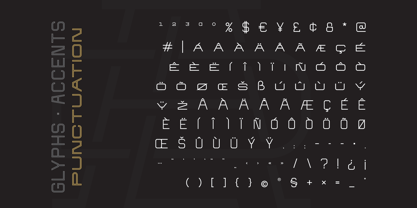 Brandogram Monogram Typeface Font Poster 8