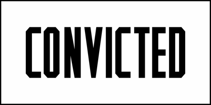 Convicted JNL Font Poster 2