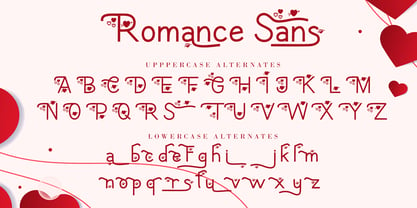 Romance Sans Fuente Póster 9
