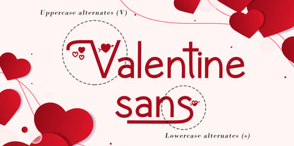 Romance Sans Font Poster 7