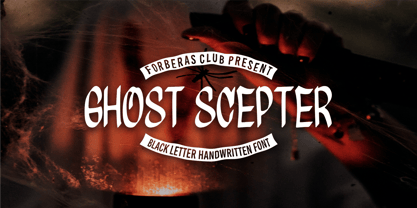 Ghost Scepter Font Poster 1