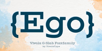 Vivala G Slab Font Poster 6