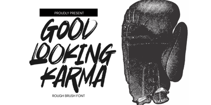 Good Looking Karma Font Poster 1