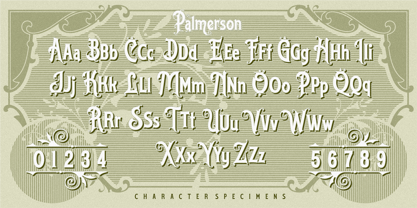 Palmerson Font Poster 2