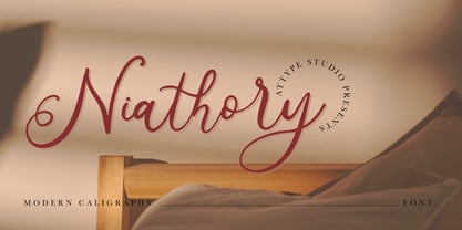 Niathory Font Poster 1