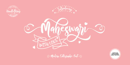 Maheswari Font Poster 1