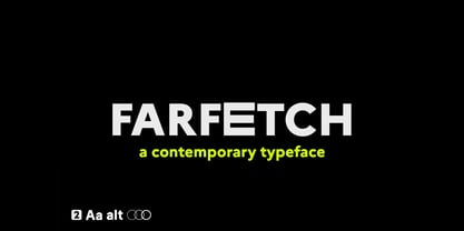 Far Fetch Font Poster 1