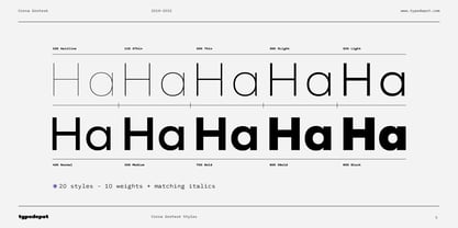 Corsa Grotesk Font Poster 4