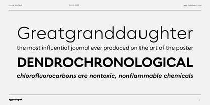 Corsa Grotesk Font Poster 5