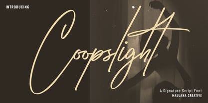 Coopslight Font Poster 1