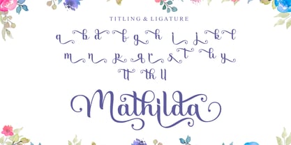Nathilda Font Poster 11