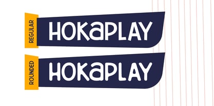 Hokaplay Font Poster 3