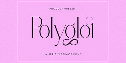 Polyglot Font Poster 1