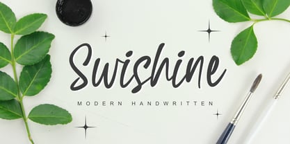 Swishine Font Poster 1