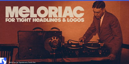 Meloriac Font Poster 1