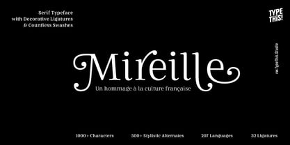 Mireille Font Poster 1