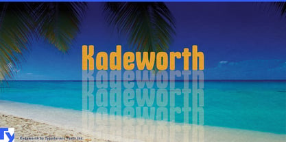 Kadeworth Font Poster 1