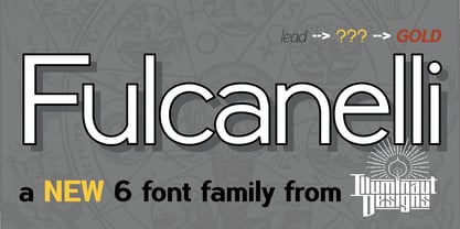 Fulcanelli Font Poster 1