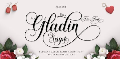 Stay Gladin Font Poster 1