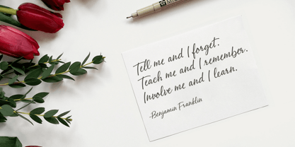 Abellaice Font Poster 6