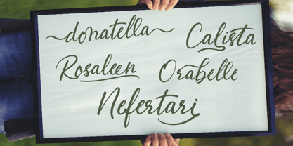 Abellaice Font Poster 2