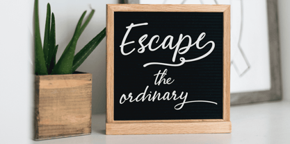 Abellaice Font Poster 5