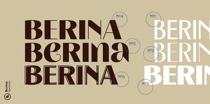 Berina Font Poster 8