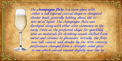 Flute Font Poster 2
