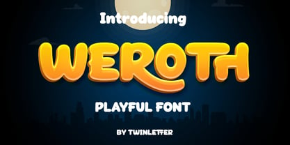 Weroth Font Poster 1