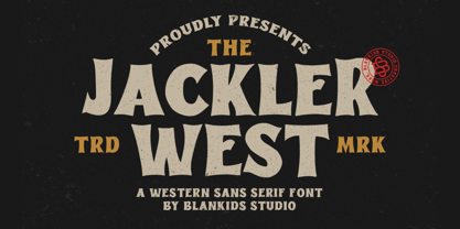 Jackler West Font Poster 1