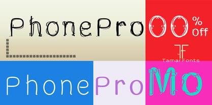 Phone Pro Font Poster 15