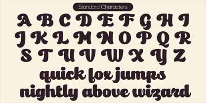 Well Cake Font Poster 7