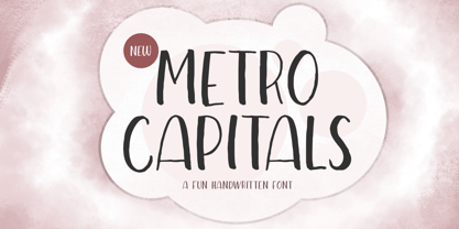 Metro Capitals Fuente Póster 1