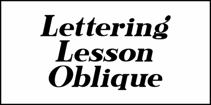 Lettering Lesson JNL Font Poster 4