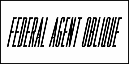 Federal Agent JNL Font Poster 4