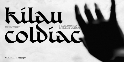 Kilau Font Poster 1