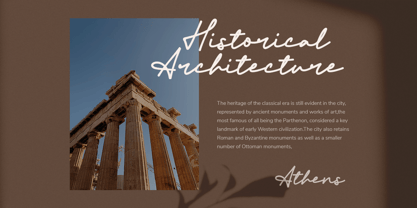 Athena Signature Font Poster 9
