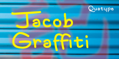 Jacob Graffiti Font Poster 1