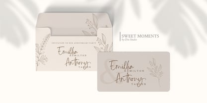 Sweet Moments Font Poster 6