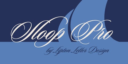 Sloop Script Pro Font Poster 1