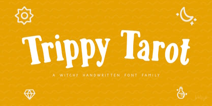 Trippy Tarot Font Poster 1