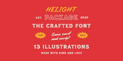 Helight Font Poster 8