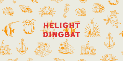 Helight Font Poster 10