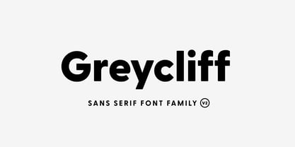 Greycliff CF Font Poster 1