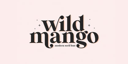 Wild Mango Font Poster 1