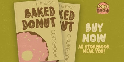 Donut Know Font Poster 4
