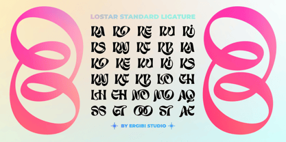 Lostar Font Poster 8